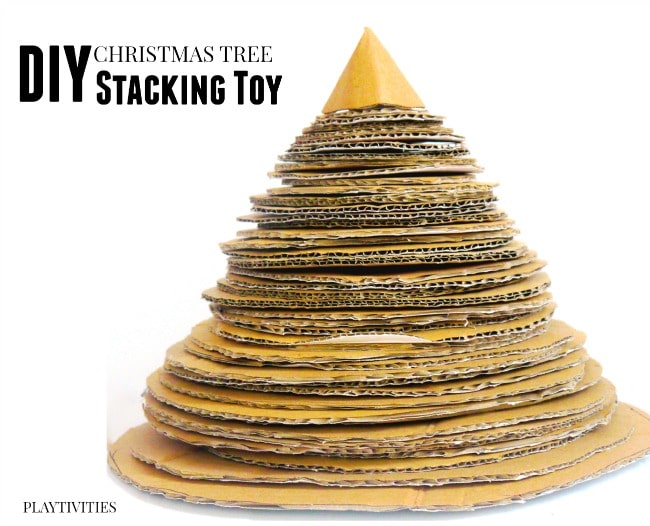 christmas stacking tree toy