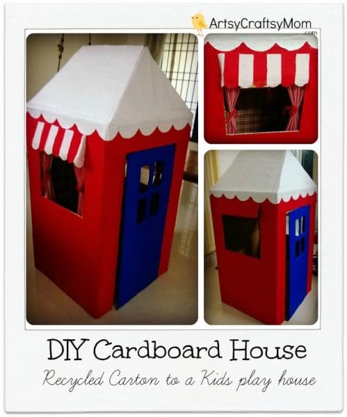 Recycled-Cardboard-House