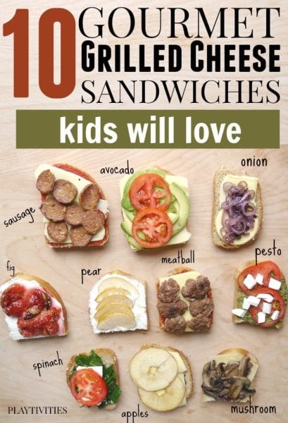 grilled cheese recipes for kids