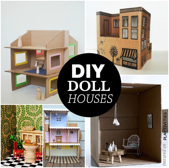 cardboard doll houses