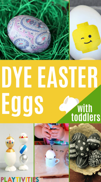 How to dye easter eggs