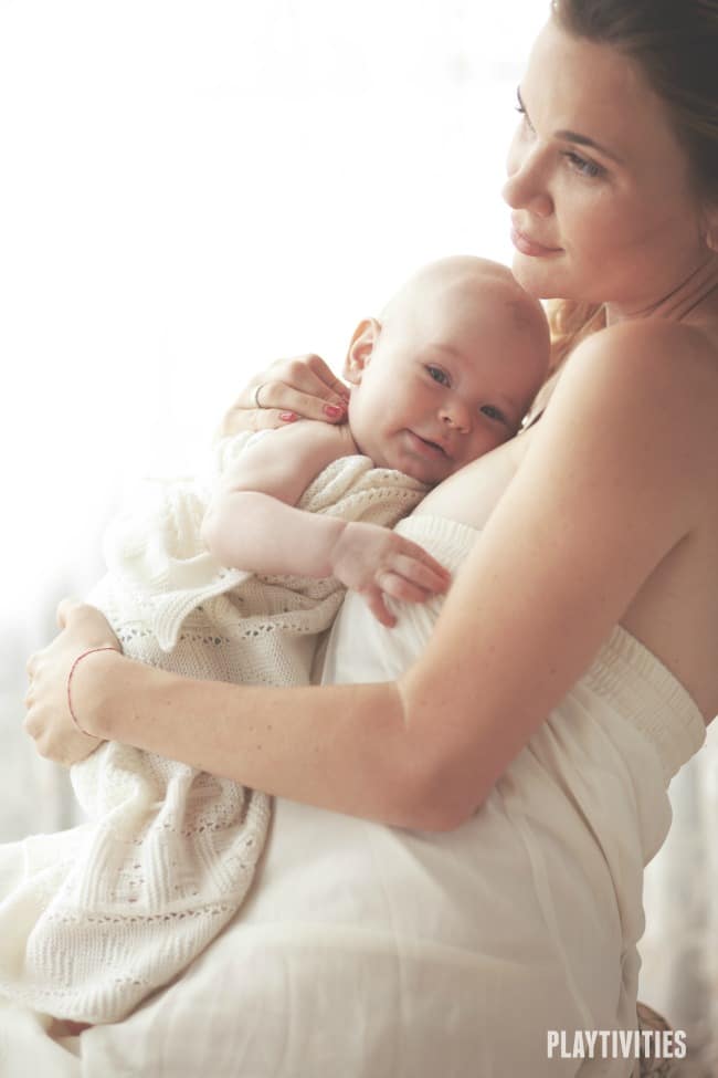 morning routine for moms with baby