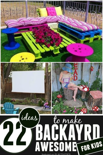Diy Backyard Ideas For Kids 22 Easy, Kids Outdoor Play Area Decorating Ideas