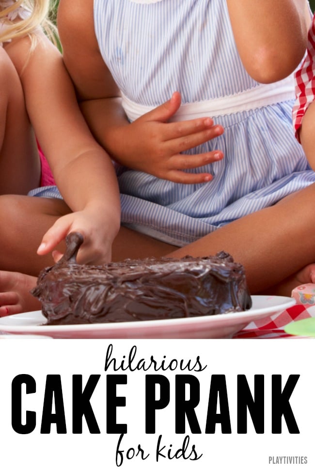 cake prank for kids