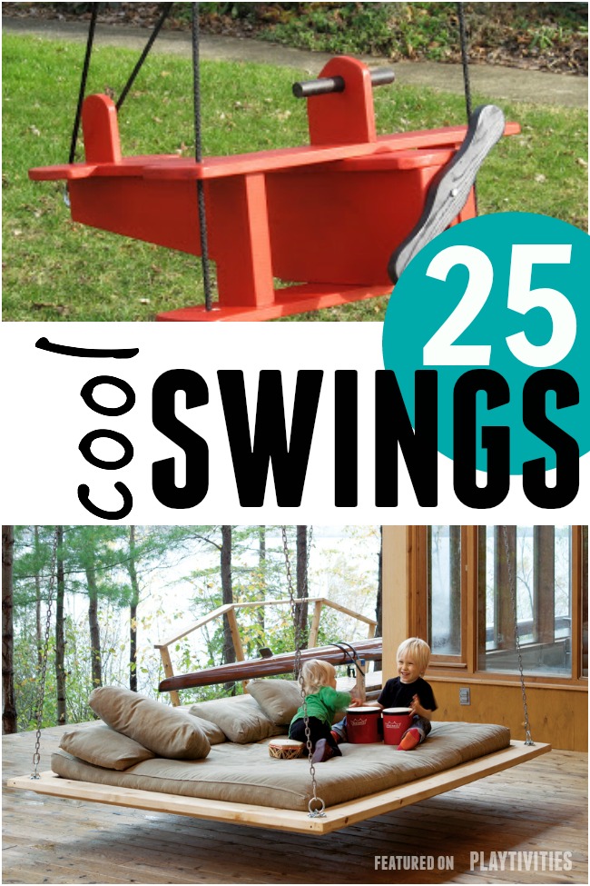 25 DIY Swings You Can Make For Your Kids - PLAYTIVITIES
