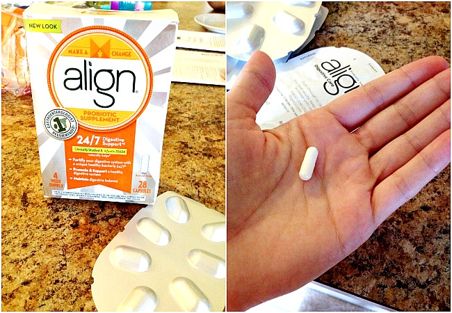 Two images of align products.