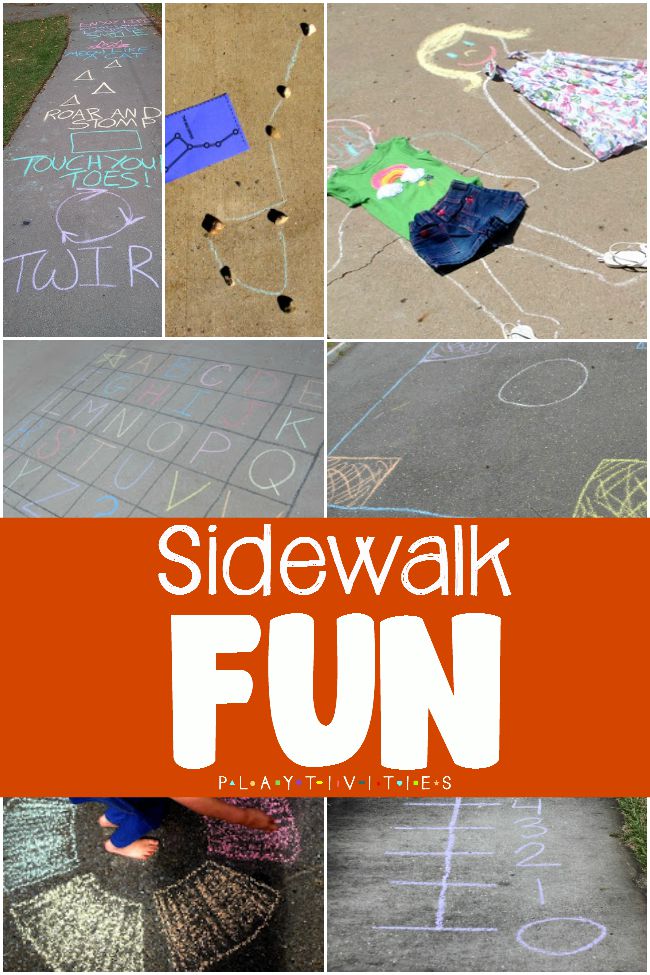 sidewalk fun