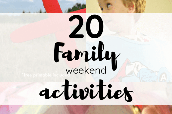 Family Weekend Activities