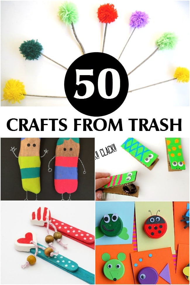 CRAFTS FROM TRASH