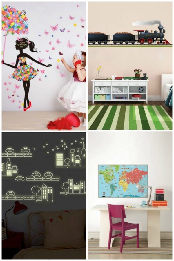 Decorate Your Child's Room With Wall Stickers - Playtivities