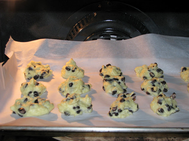 Chocolate Chip Cookies or Mashed Potato black bean cookies 