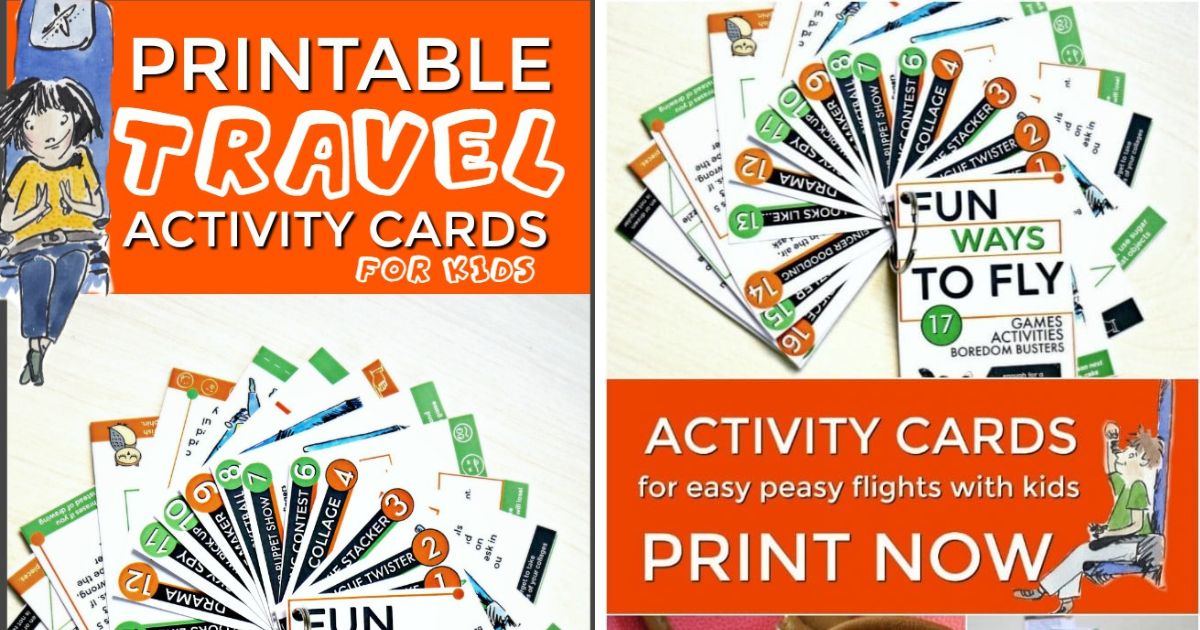 Hesitating To Fly With Kids? Try These Travel Cards - Playtivities