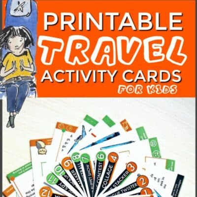 Printable travel activities for kids.