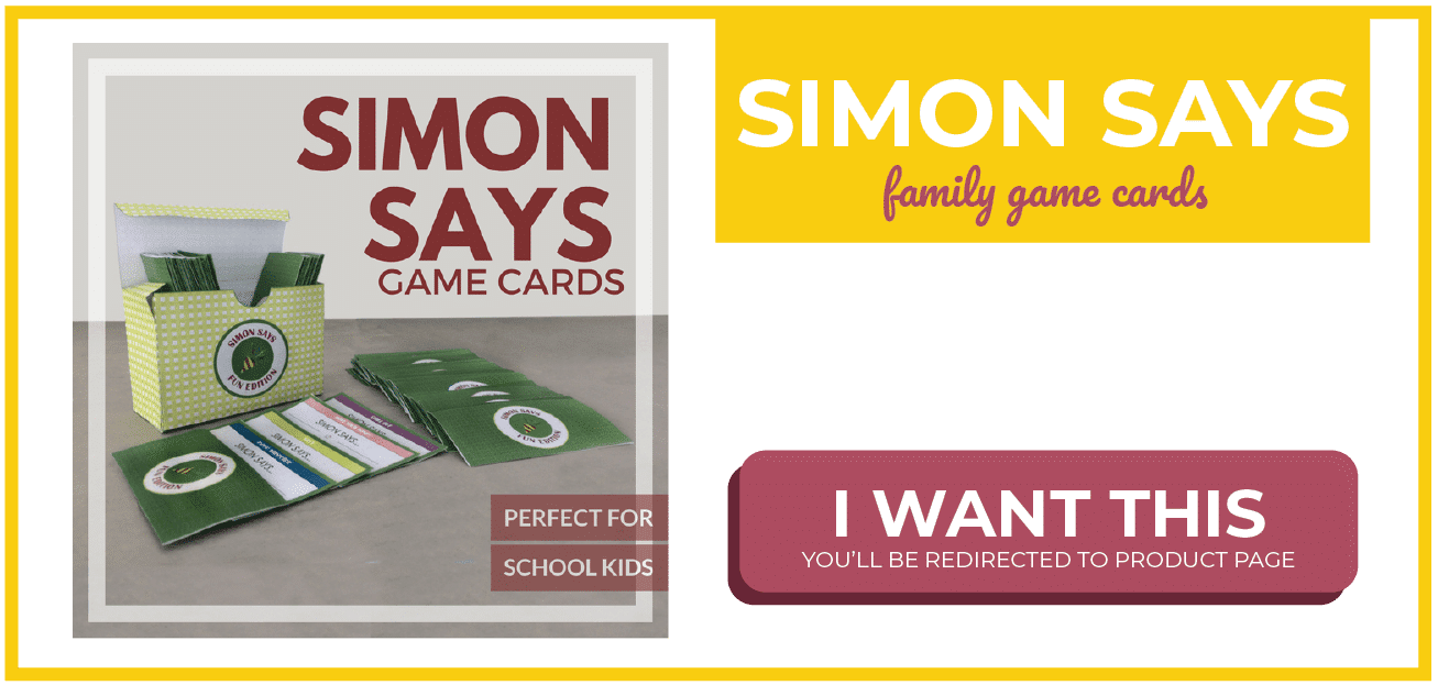 Simon say poster.