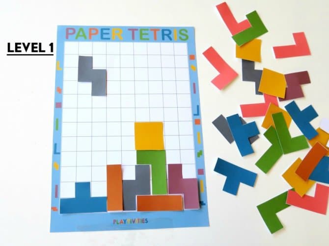 diy paper tetris 2