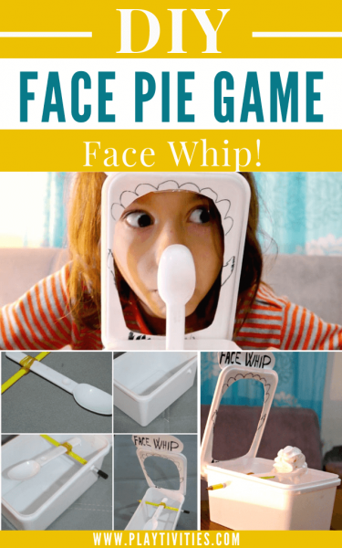 Pie Face Game Whipped Cream Family Game, for Kids Ages 5 and Up