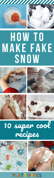 How to Make Artificial Snow : 3 quick & easy eco-friendly 'recipes
