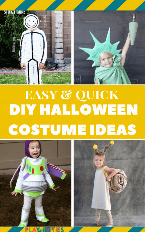 25 DIY Halloween Costumes For Kids - PLAYTIVITIES