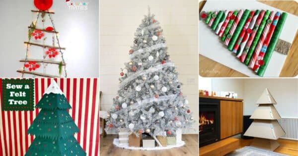 13 Proven Ideas To make DIY Christmas Tree For Kids - Playtivities