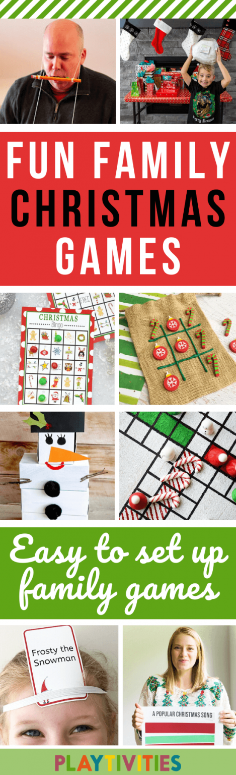 18 Christmas Games for Families To Play This Year - PLAYTIVITIES