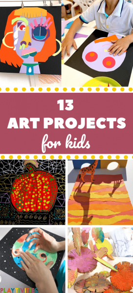 Fascinating Art Projects For Kids To Express Creativity - Playtivities