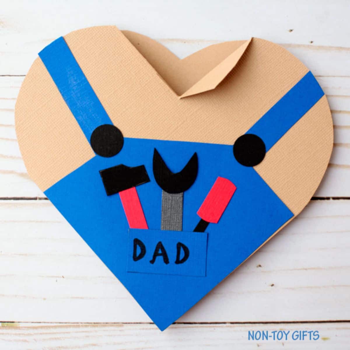 Father’s Day Handy Dad Heart Card