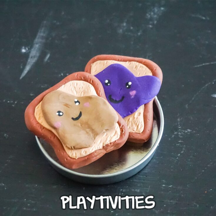 easy tutorial to make peanut butter and jelly charms for best friends