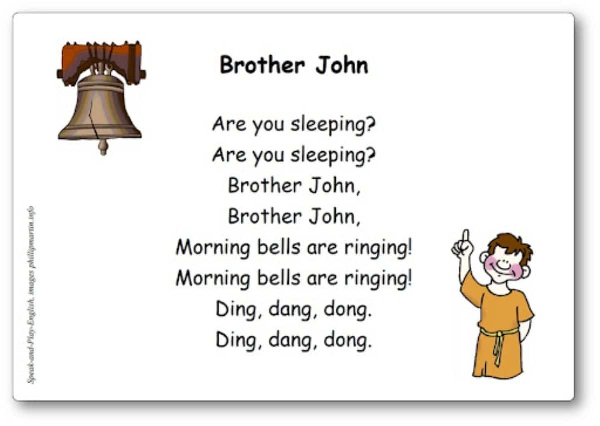 Are You Sleeping, Brother John-lyrics