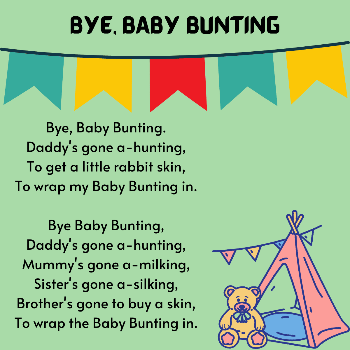 Bye, Baby Bunting lyrics