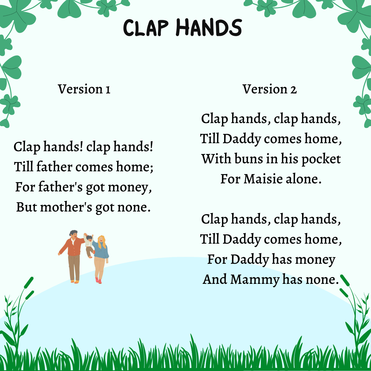 Clap Hands lyrics