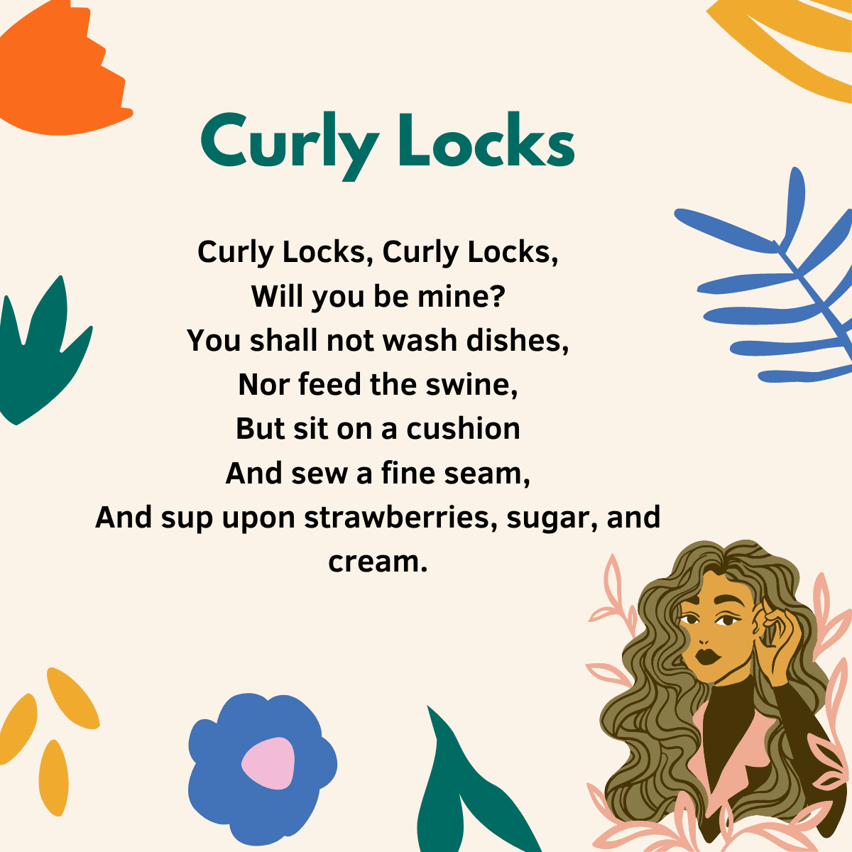 Curly locks lyrics