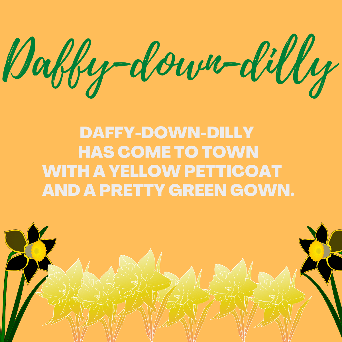 Daffy-down-dilly lyrics