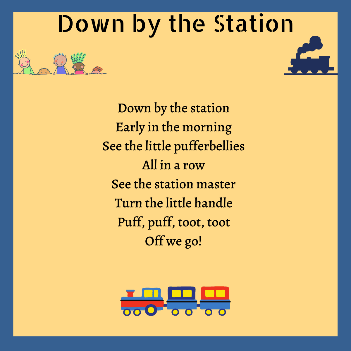 Down by the station lyrics