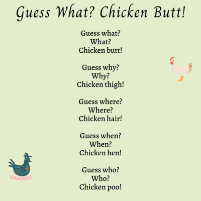 Guess What? Chicken Butt! Lyrics, Origins, and Video