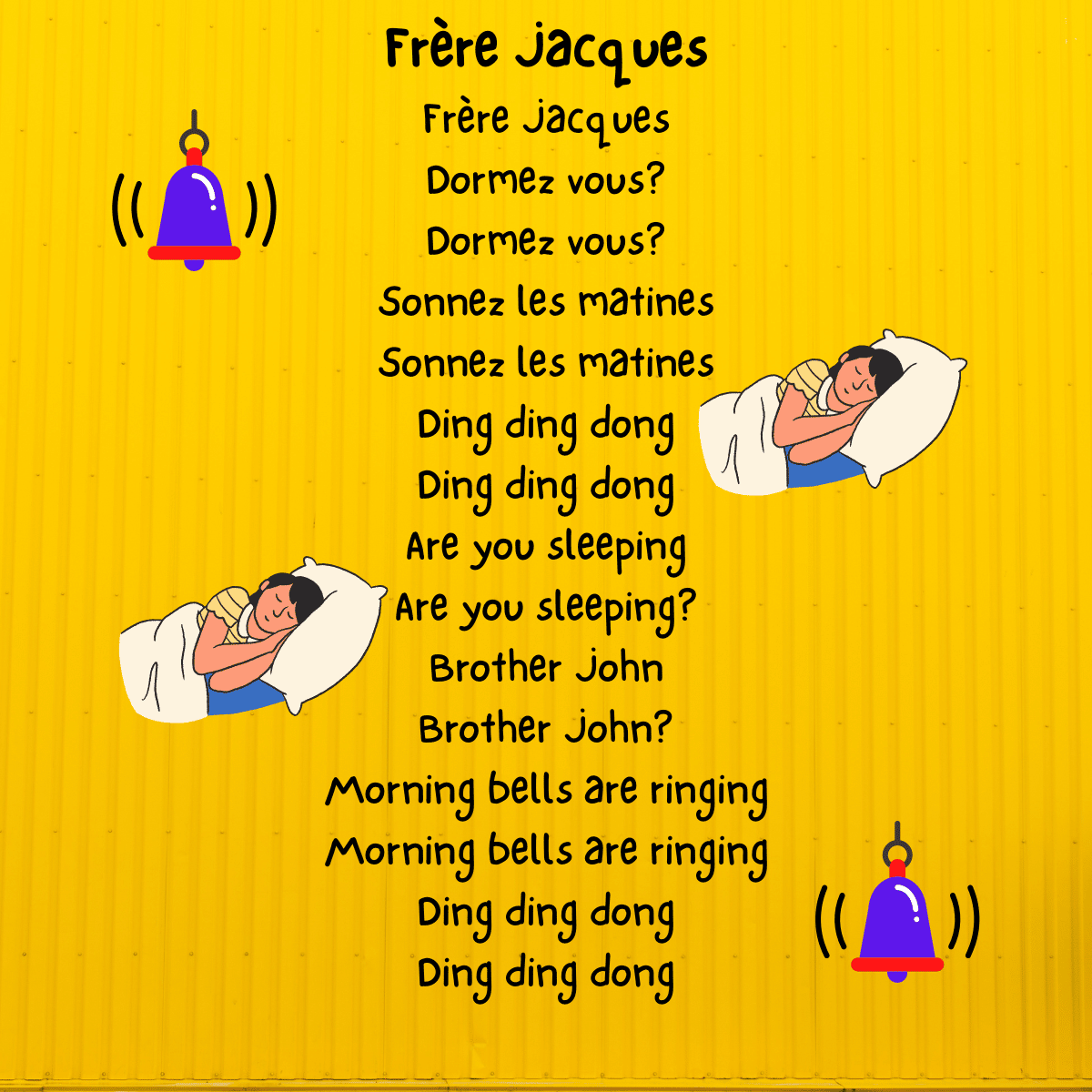 Frère Jacques lyrics
