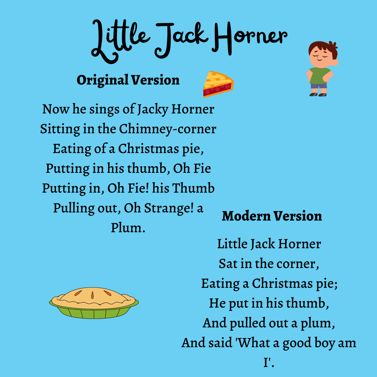 Little Jack Horner 1200 x 1200