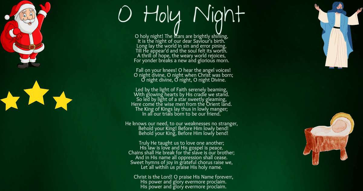 O Holy Night: are the lyrics biblical? - OverviewBible