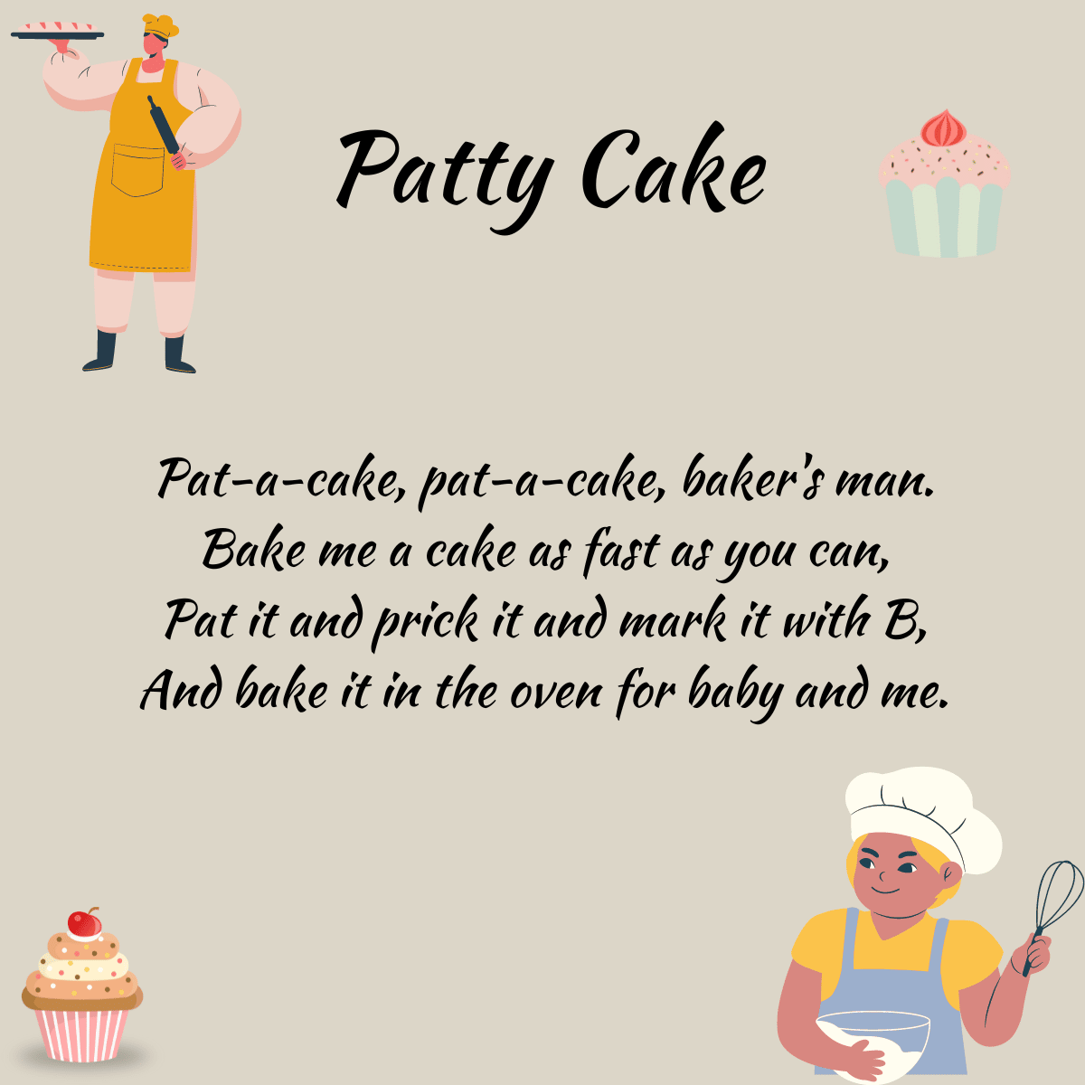 Patty Cake Song lyrics