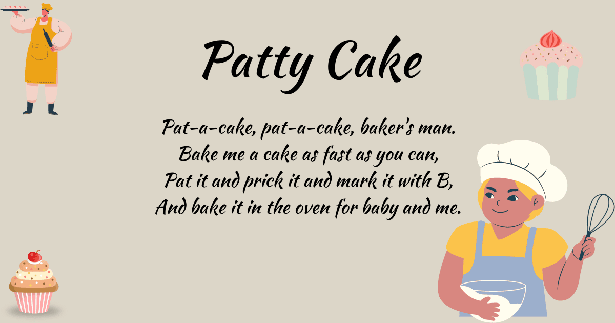 Patty Cake Song Printable Lyrics Origins And Video