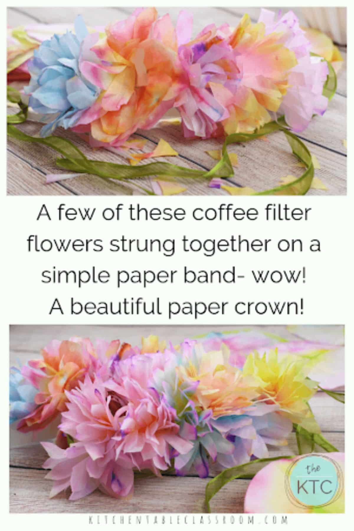 Coffee-Filter-Flower-Tiara