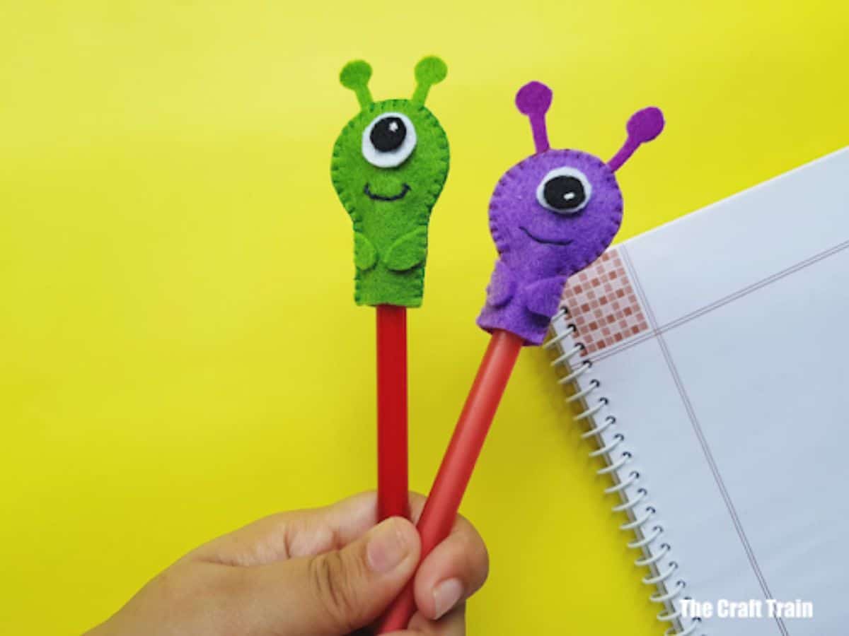 Monster Pencil Toppers