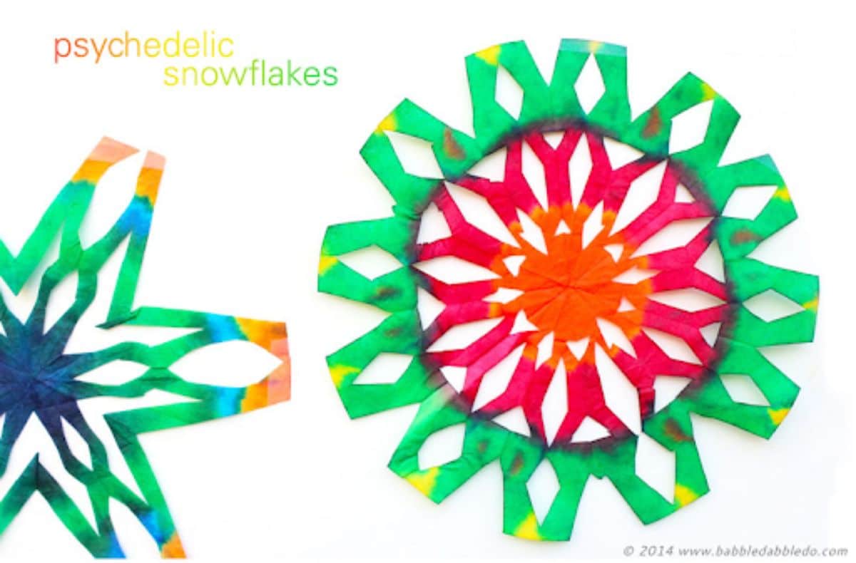 Psychedelic Snowflakes