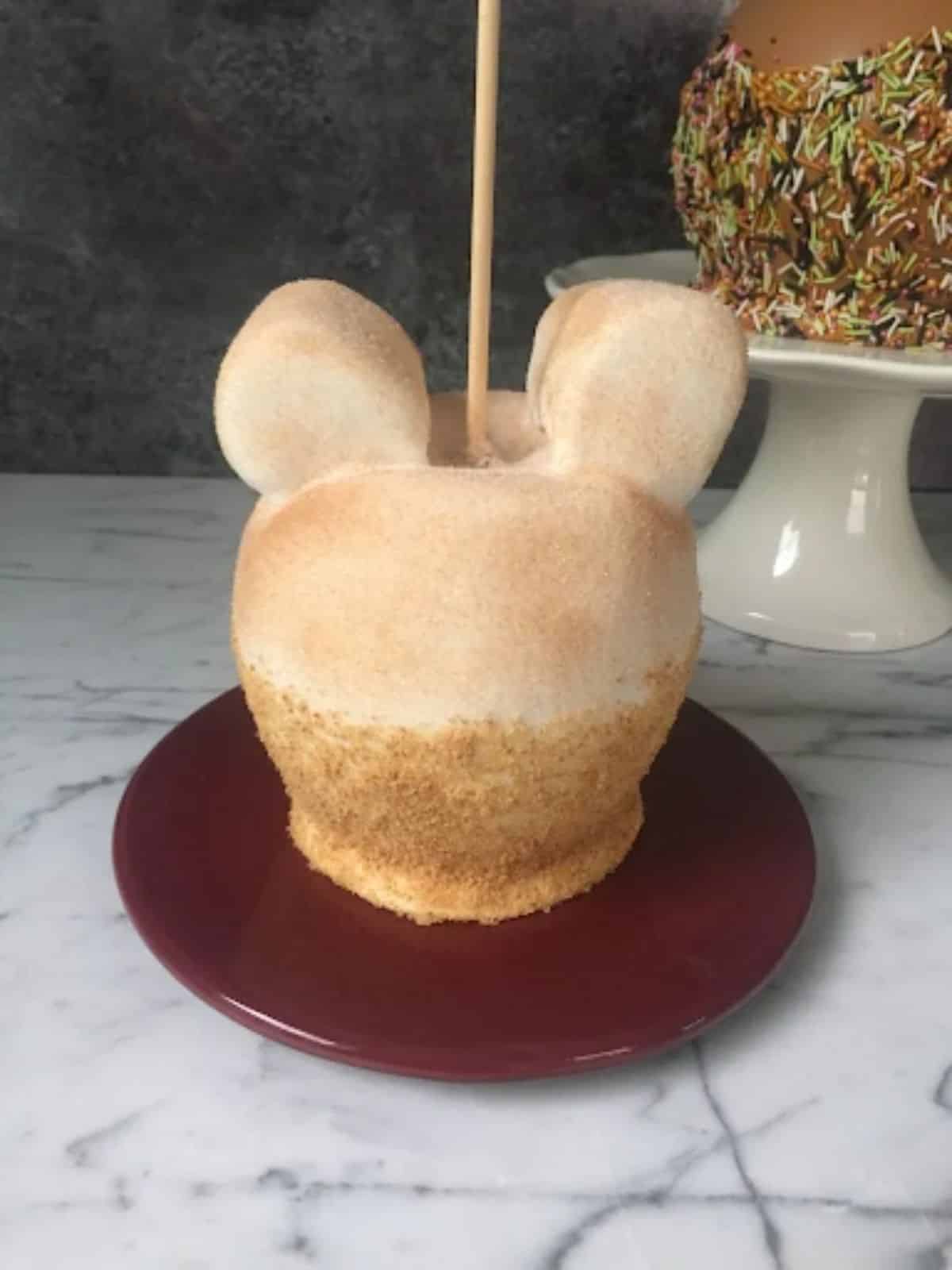 Apple Pie Mickey Cake