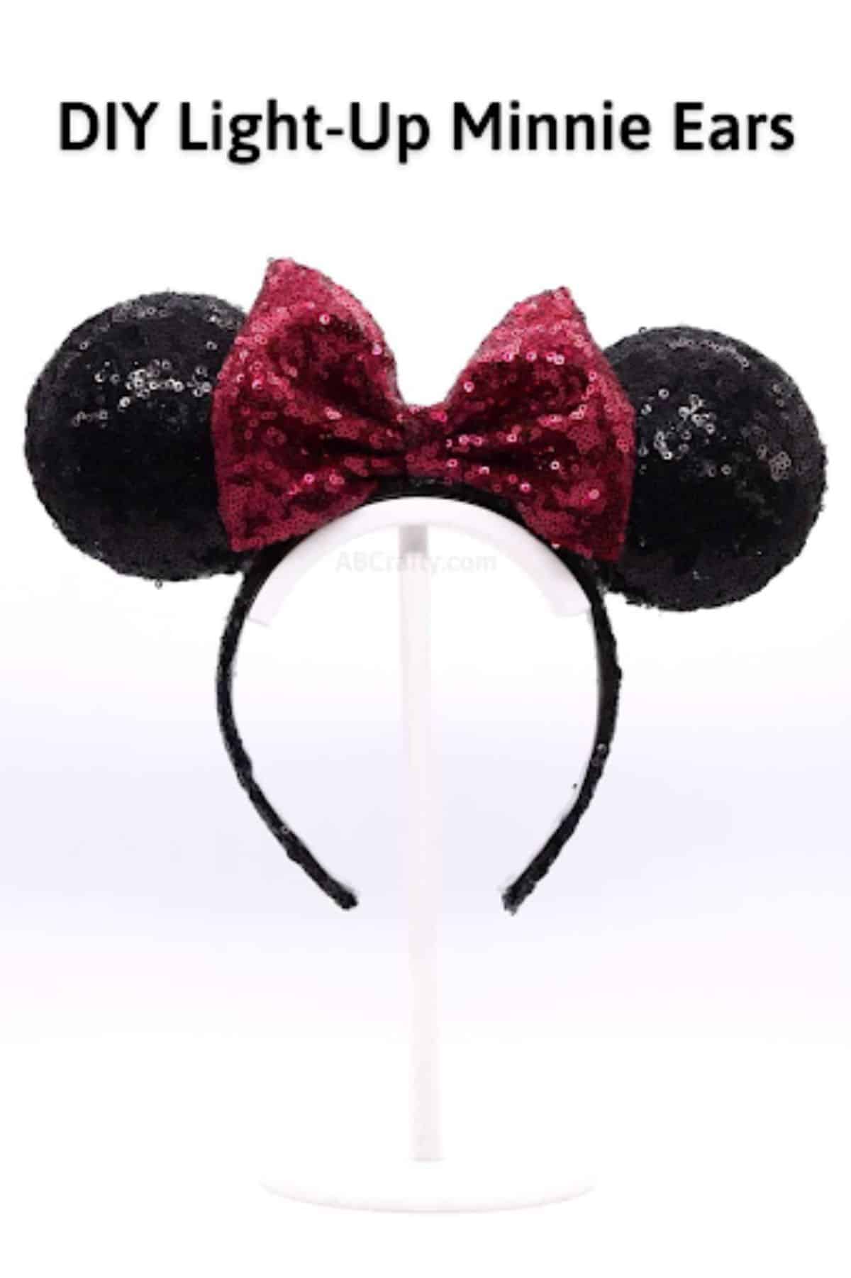 Fabric Mickey Mouse Ears