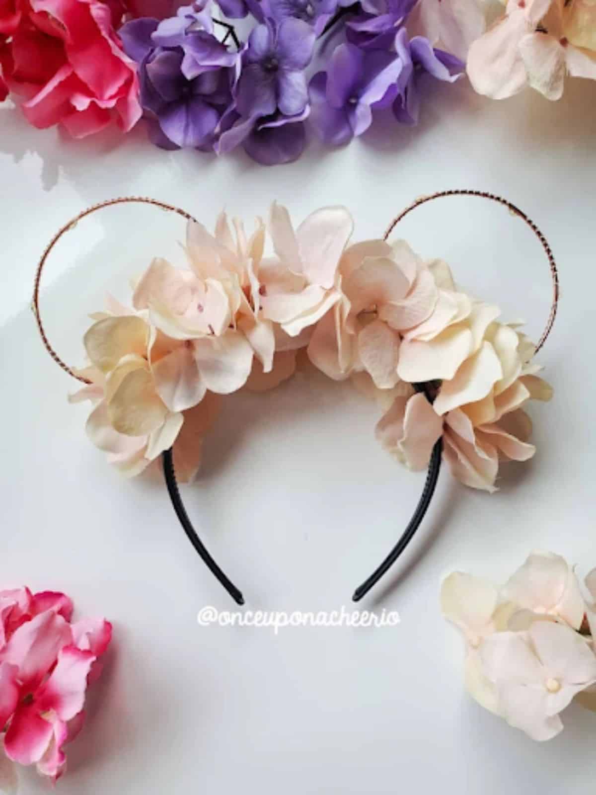 Flower Crown Mickey Ears