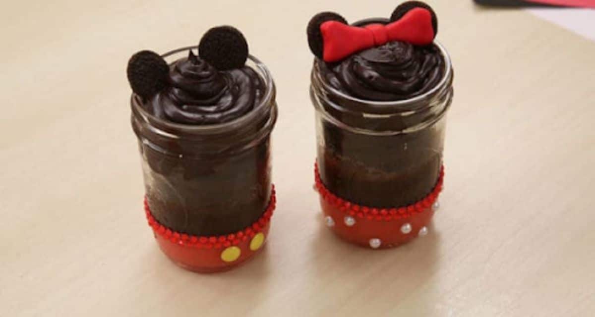 Mickey Cake Jars
