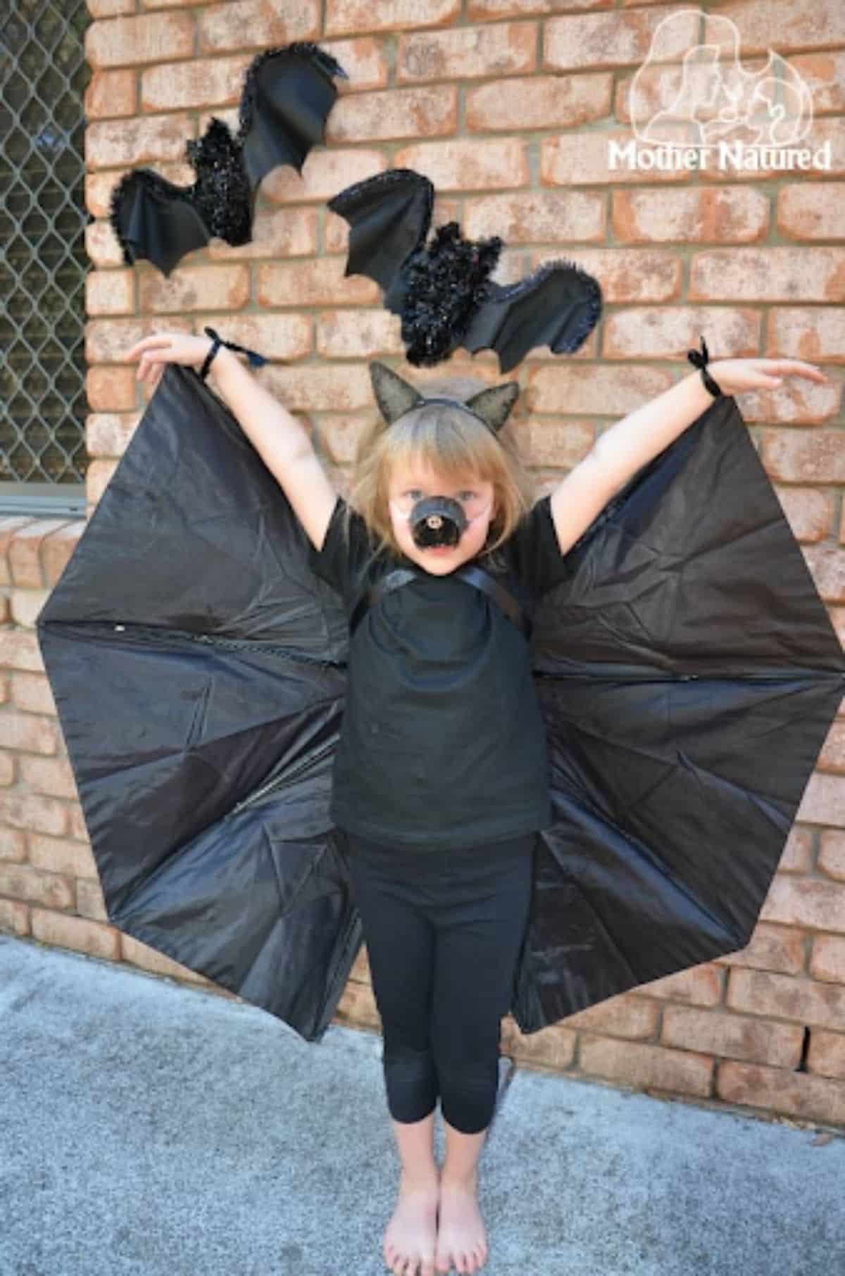 Umbrella Bat Costume