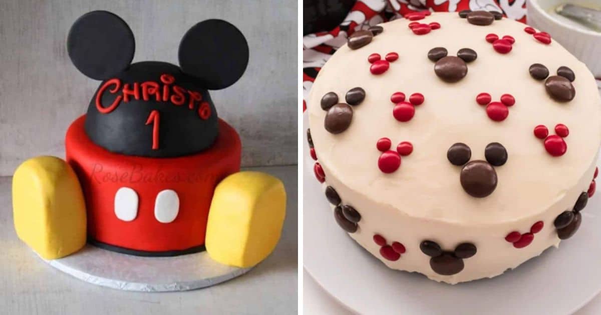 Mickey Face Designer Cake – Bookmycake