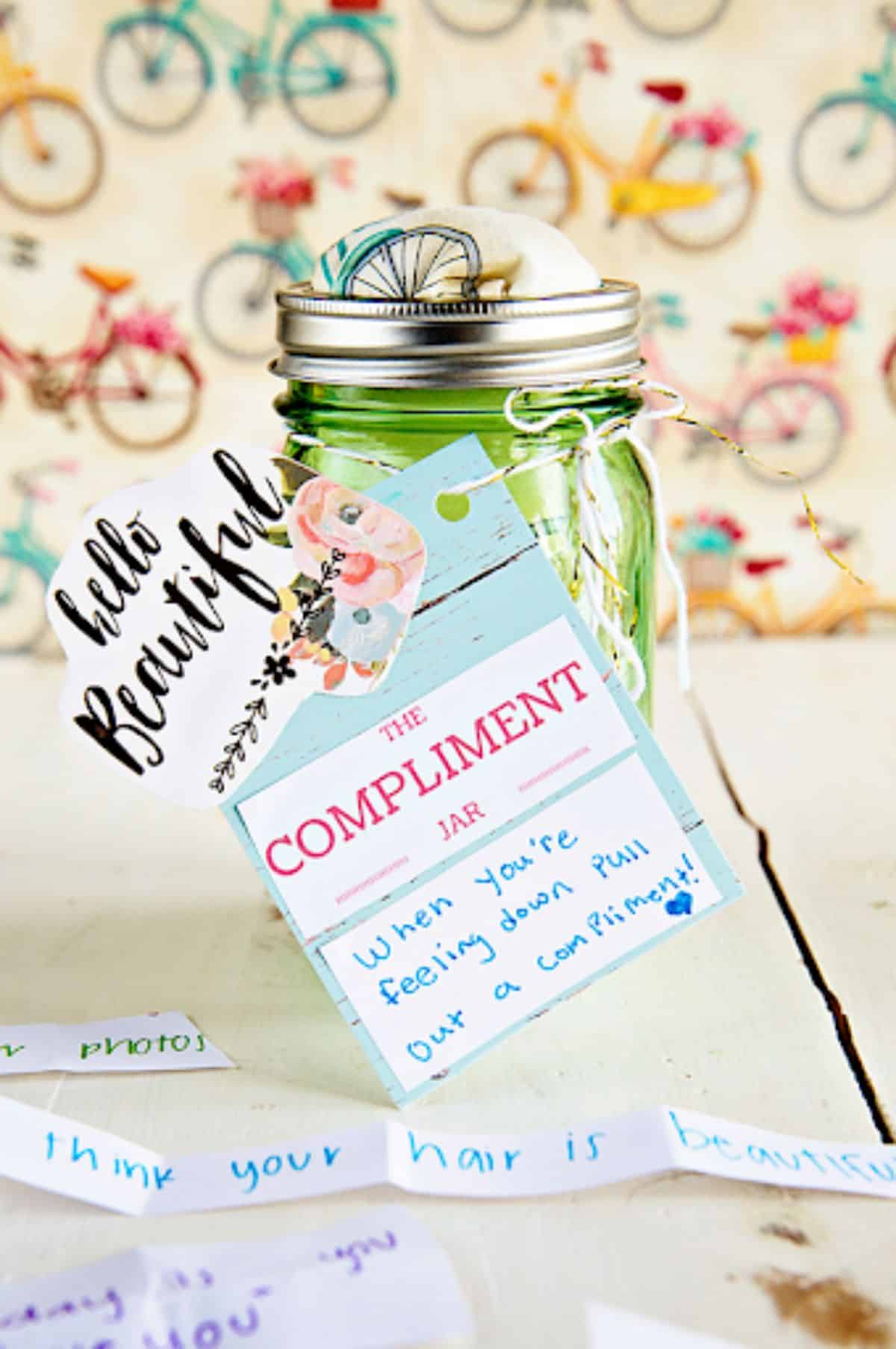 Make A Compliment Jar