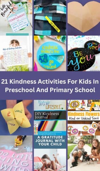 21 Kindness Activities For Kids In Preschool And Primary School